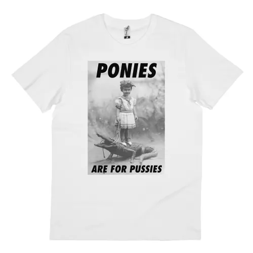 PONIES WHITE TEE