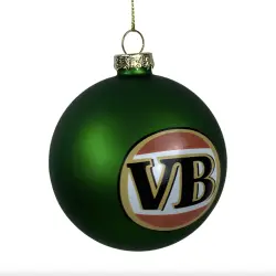 6 PACK OF VB CHRISTMAS BAUBLES