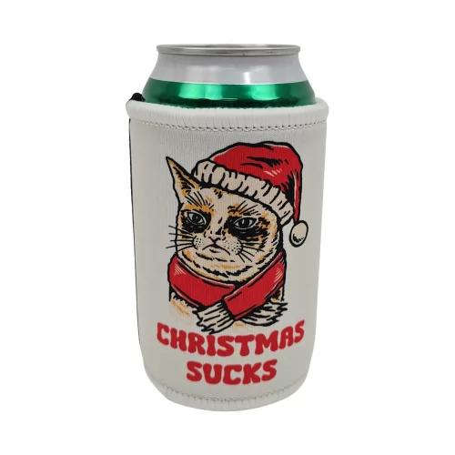 CHRISTMAS SUCKS STUBBY HOLDER