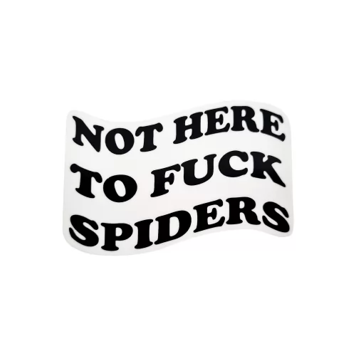 SPIDERS DIE CUT STICKER