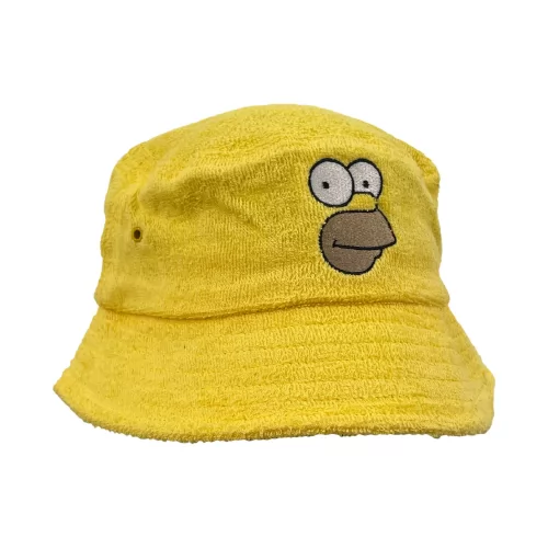 EL HOMO YELLOW TERRY TOWEL BUCKET HAT