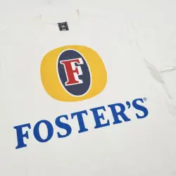 OFF WHITE VINTAGE FOSTER'S T-SHIRT