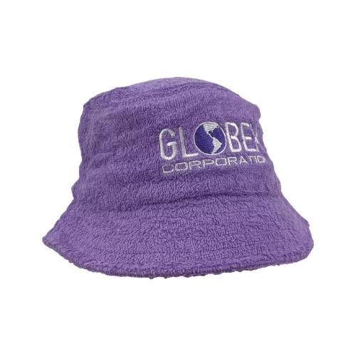 GLOBEX PURPLE TERRY TOWEL BUCKET HAT