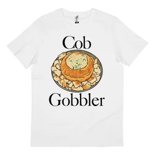 COB GOBBLER WHITE TEE