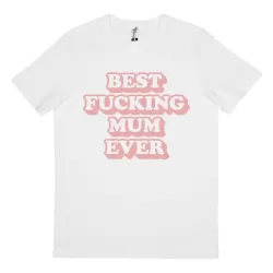 BEST MUM WHITE TEE
