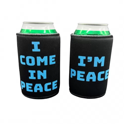 COME IN PEACE STUBBY HOLDER COMBO