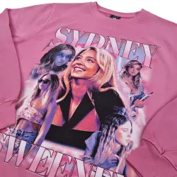 VINTAGE PINK SYDNEY SWEENEY CREW