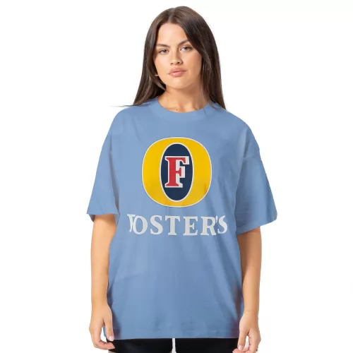 FOSTER'S VINTAGE BLUE T-SHIRT