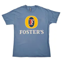 FOSTER'S VINTAGE BLUE T-SHIRT