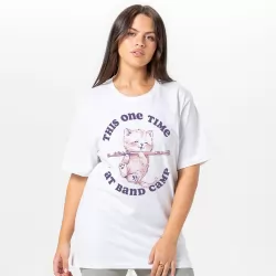 BAND CAMP WHITE TEE