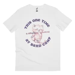 BAND CAMP WHITE TEE