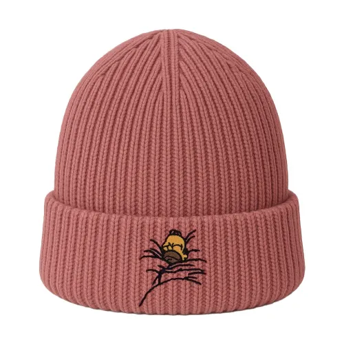 TOASTY CINNAMON PINK KNIT BEANIE