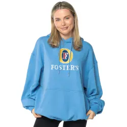 VINTAGE BLUE FOSTER'S HOODIE