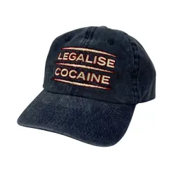 LEGALISE COKE NAVY WASHED DAD HAT