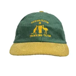 AUSTRALIAN DRINKING TEAM CORD HAT