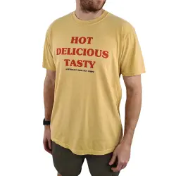 HOT CHIPS VINTAGE YELLOW TEE