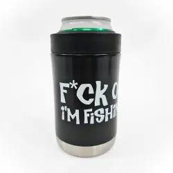 F OFF FISHING INSULATED DRINK HOLDER