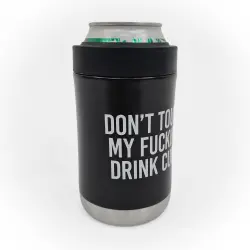 DON'T TOUCH INSULATED DRINK HOLDER
