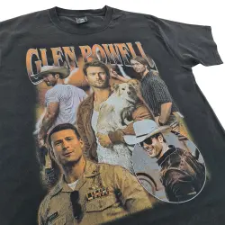 VINTAGE GLEN POWELL T-SHIRT