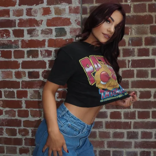 VINTAGE PAYBACK CROP TOP