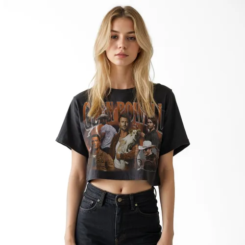 VINTAGE GLEN POWELL CROP TOP