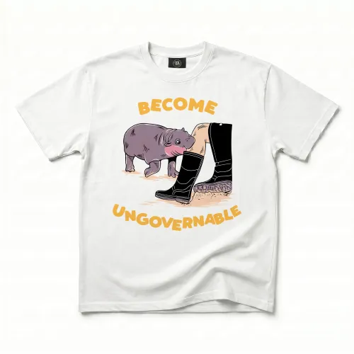 BECOME UNGOVERNABLE WHITE TEE