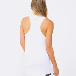 LOST IN WAR WHITE SINGLET