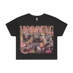 VINTAGE MOO DENG CROP TOP