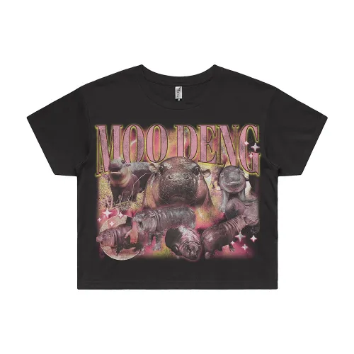 VINTAGE MOO DENG CROP TOP