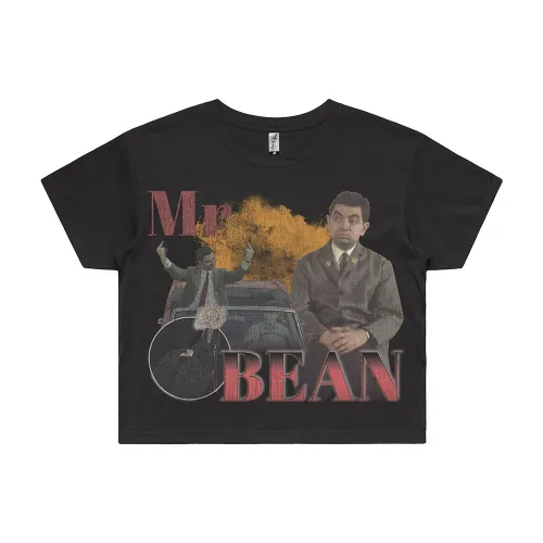 VINTAGE MR BEAN CROP TOP