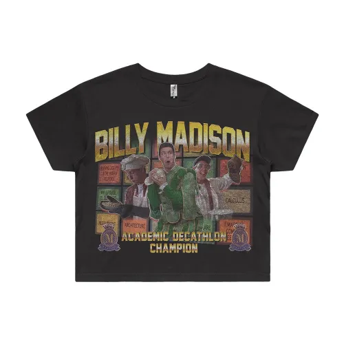 VINTAGE ACADEMIC DECATHLON CROP TOP
