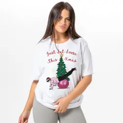 MR. G LET LOOSE XMAS WHITE TEE