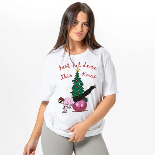 MR. G LET LOOSE XMAS WHITE TEE