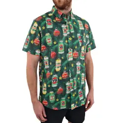 VB XMAS TINNIES BUTTON UP SHIRT PRE ORDER