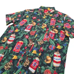 MELBOURNE XMAS TINNIES BUTTON UP SHIRT PRE ORDER
