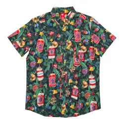 MELBOURNE XMAS TINNIES BUTTON UP SHIRT PRE ORDER