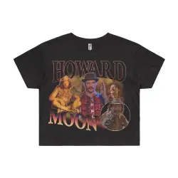 VINTAGE HOWARD MOON CROP TOP