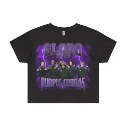VINTAGE GLOBO GYM COBRAS CROP TOP