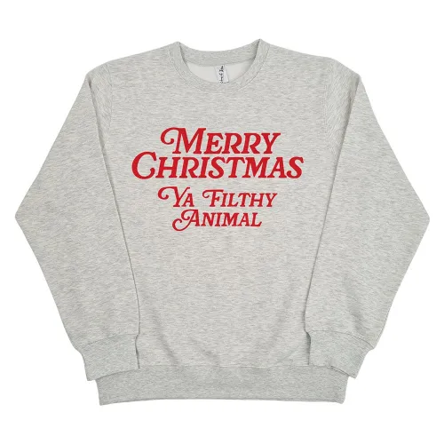 YA FILTHY ANIMAL WHITE MARLE CREW YA FILTHY ANIMAL WHITE MARLE CREW