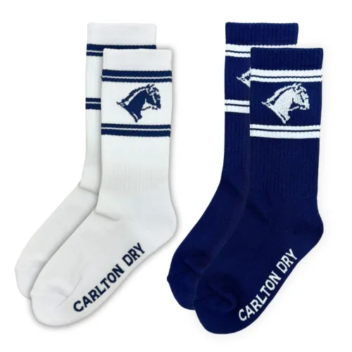 CARLTON DRY 2 PACK OF SOCKS
