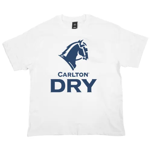 OFF WHITE CARLTON DRY VINTAGE T-SHIRT