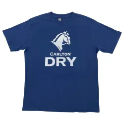 VINTAGE BLUE CARLTON DRY T-SHIRT