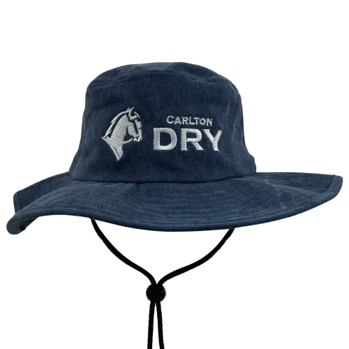 CARLTON DRY VINTAGE WASHED WIDE BRIM HAT