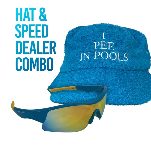 PEE IN POOLS HAT COMBO