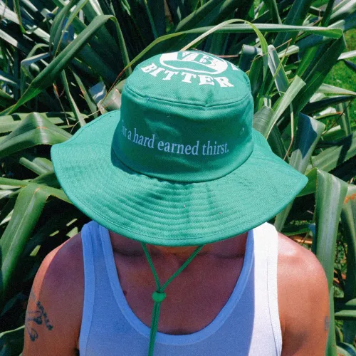 FOR A HARD EARNED THIRST WIDE BRIM HAT