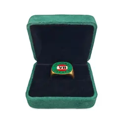 VB GOLD SIGNET RING