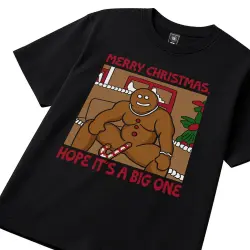 BIG BARRYS CHRISTMAS BLACK TEE