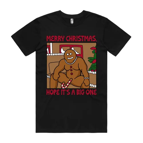 BIG BARRYS CHRISTMAS BLACK TEE