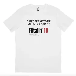 RITALIN WHITE TEE
