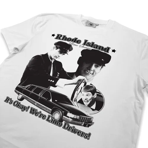 RHODE ISLAND LIMO SERVICE VINTAGE WHITE T-SHIRT